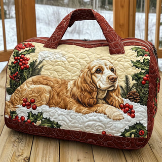 Classic Spaniel Quilted Duffle Bag