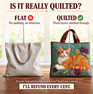 Artisanal Bag - Orange Cat