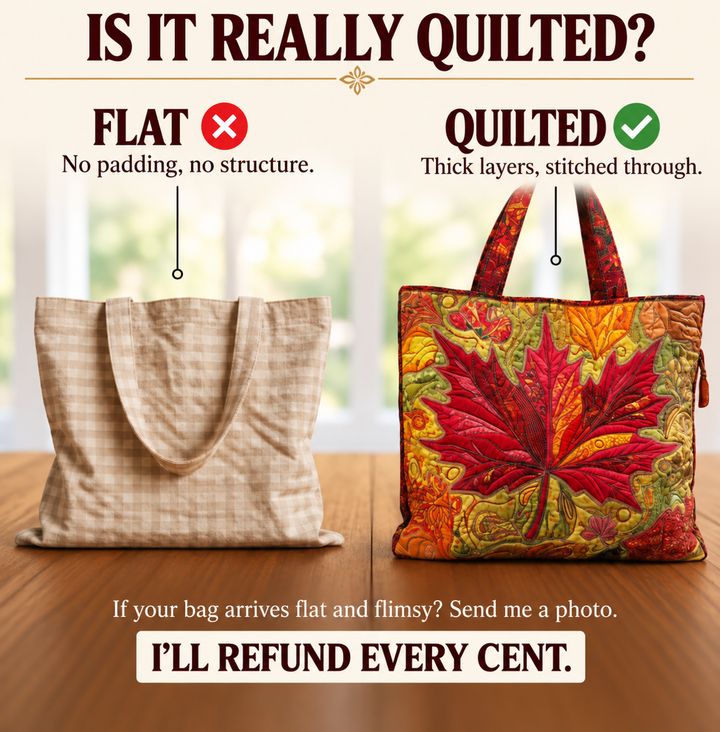 Artisanal Bag - Maple at Sunset