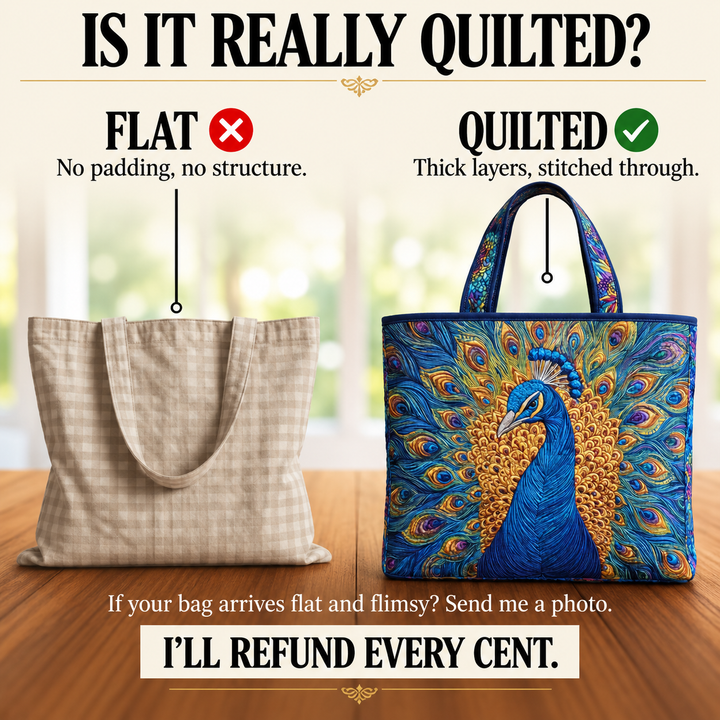 Artisanal Bag - Royal Peacock