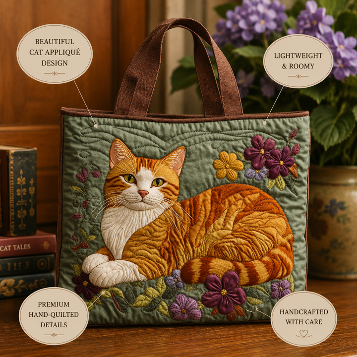 Artisanal Bag - Orange Cat